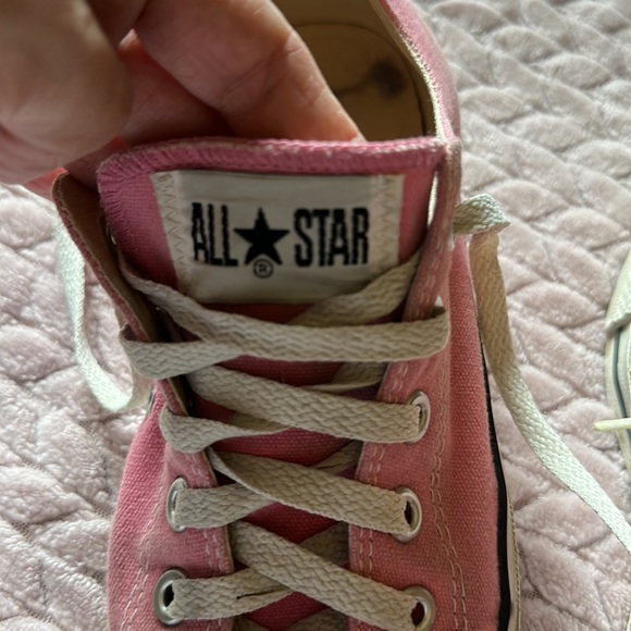Converse unisex me s 6 women’s 8 All Stars pink cute hood condition sone wear - Picture 5 of 11